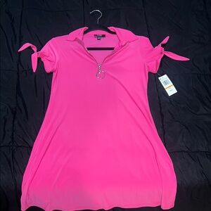 MSK petite tie-sleeve shift dress